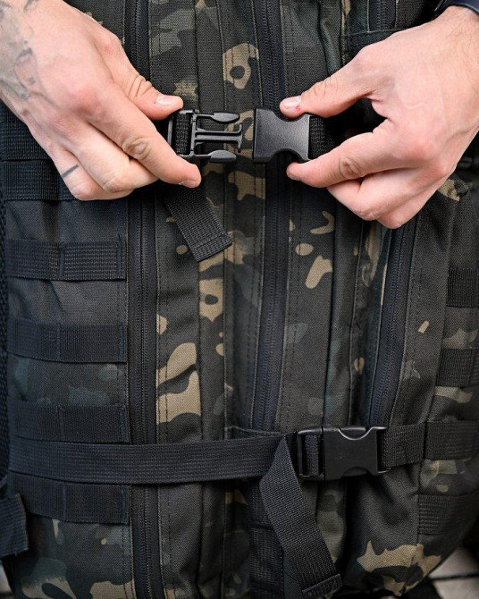 Милитари  рюкзак CHEMP  45 л мультикам ПП7863 Одесса - изображение 6