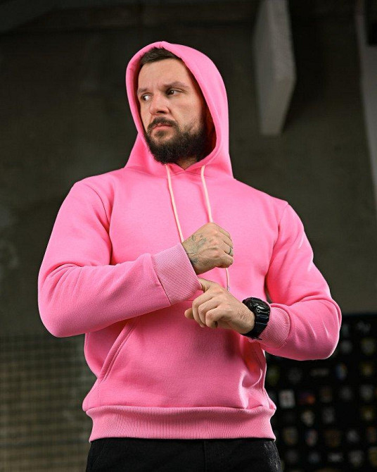 Милитари худи на флисе GENESIS girl pink ПП8071 Одесса - изображение 6