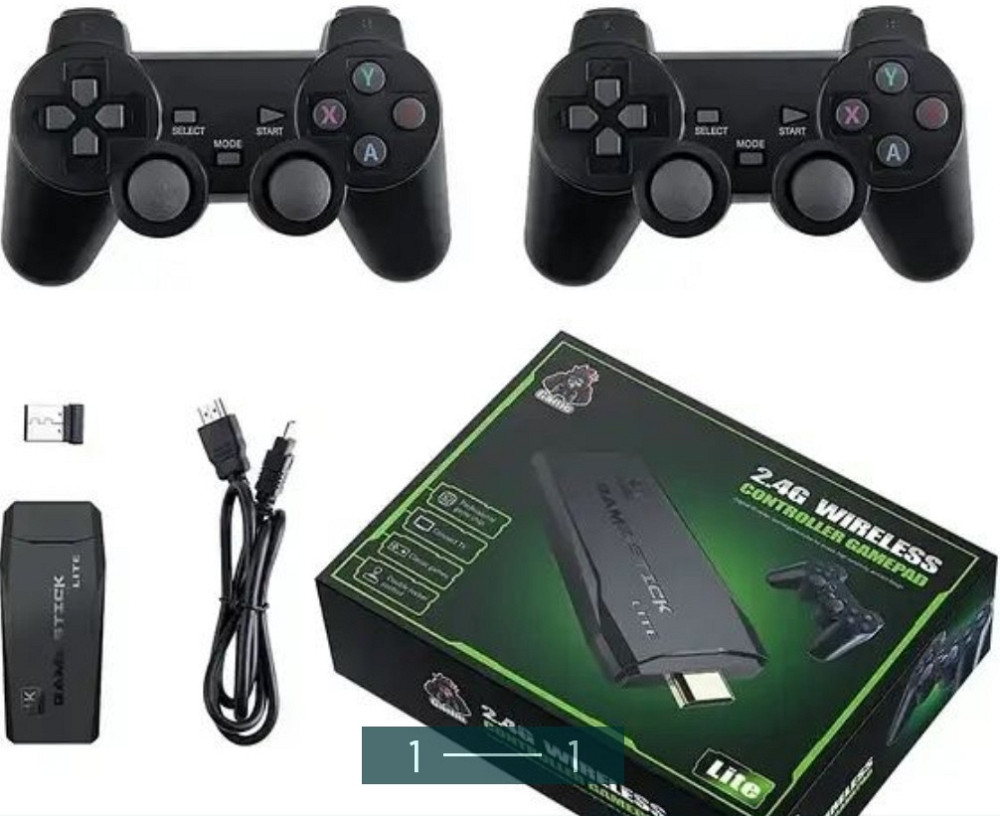 Приставка игровая: M8 Mini Game Stick 4K HDMI. Харьков - изображение 1