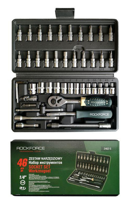 Набор инструмента 46 предметов 1/4