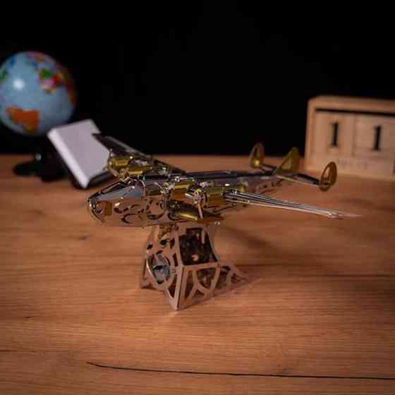 Колекційна модель-конструктор Metal Time Splashing Dreamer Боїнг-314 механічний (MT053) Харків