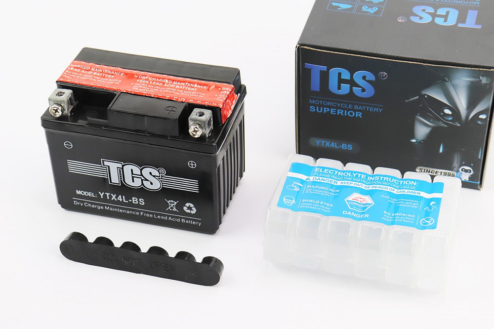 Акумулятор 12V4Ah YTX4L-BS кислотний (L113*W70*H90mm) Київ - фото 1