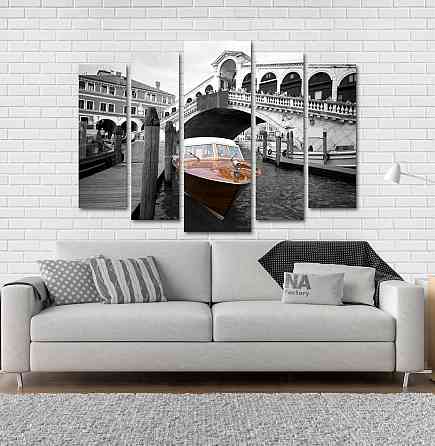 Модульна картина Яхта Art-21_5 Київ