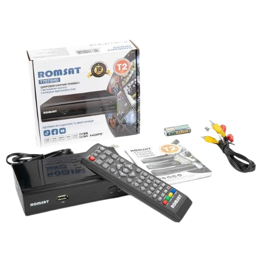 Цифровий ефірний приймач T7070HD Romsat Житомир