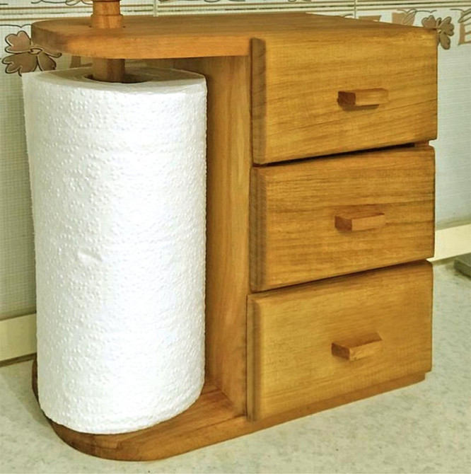 Тримач для паперових рушників "Лоспейн" сієна Миколаїв - фото 1