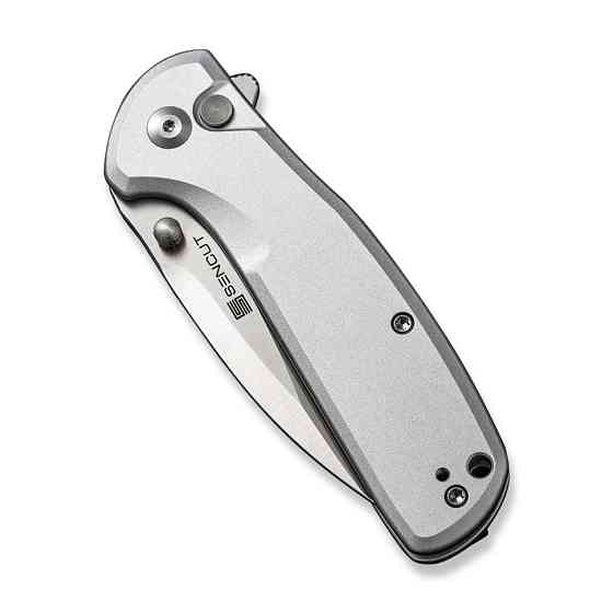 Ніж складаний кишеньковий Sencut ArcBlast, (7.6 см) 9Cr18MoV / Aluminum сірий Київ
