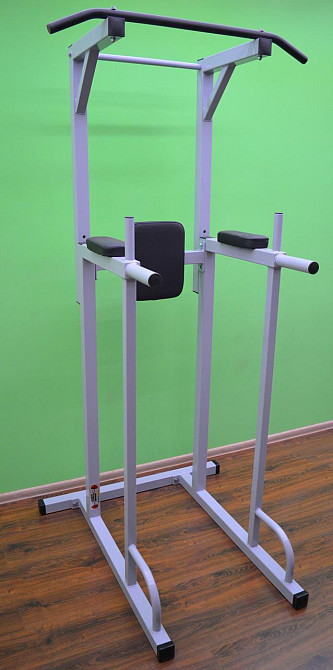 Напольная стойка Турник-Брусья-Пресс 3в1 Спортивные стенки и турники для дома разборная Киев - изображение 1