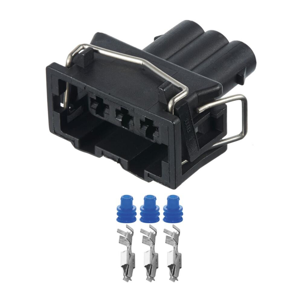 Разъем коннектор 3-кон., Бренд Delphi (Aptiv Или Fci?), металл, 357972753, 15327871-828963-1, Audi, Bugatti, Porsche, Seat Киев - изображение 1