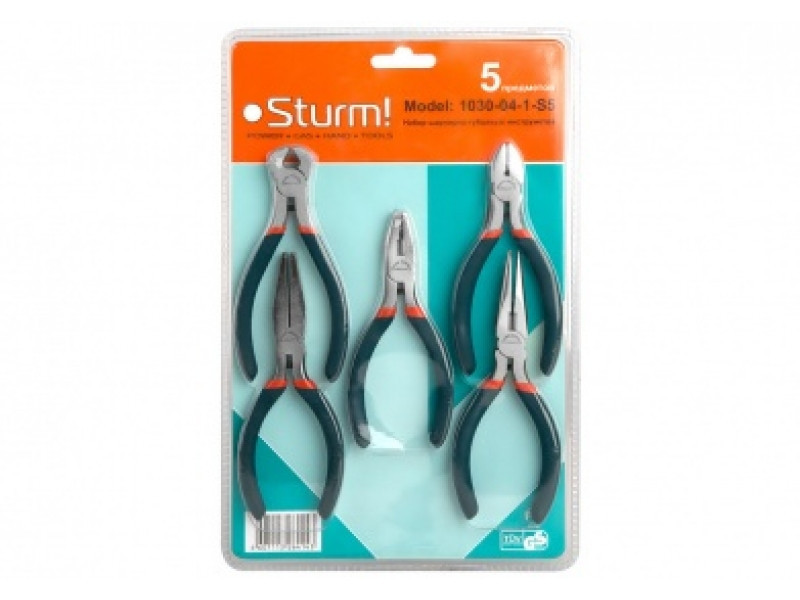 Набір мініплоскогубців (5 шт.) Sturm 1030-04-1-S5 (читувати опис) Рівне - фото 1