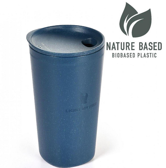 Туристичний Кухоль 500 мл з кришкою Light My Fire "MyCup`n Lid Large" (2459713000) Біопластик Нововолинськ - фото 1