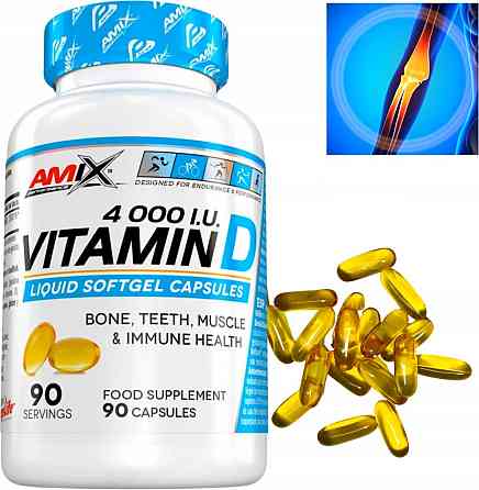 Performance Amix Vitamin D 4000I.U. 90softgels Луцьк