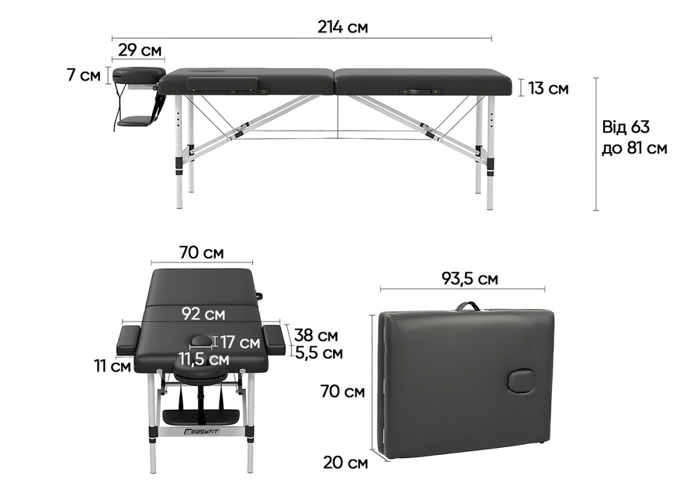 EasyFit Розкладачка туристична EasyFit CozyCamp + чохол Коломыя - изображение 4