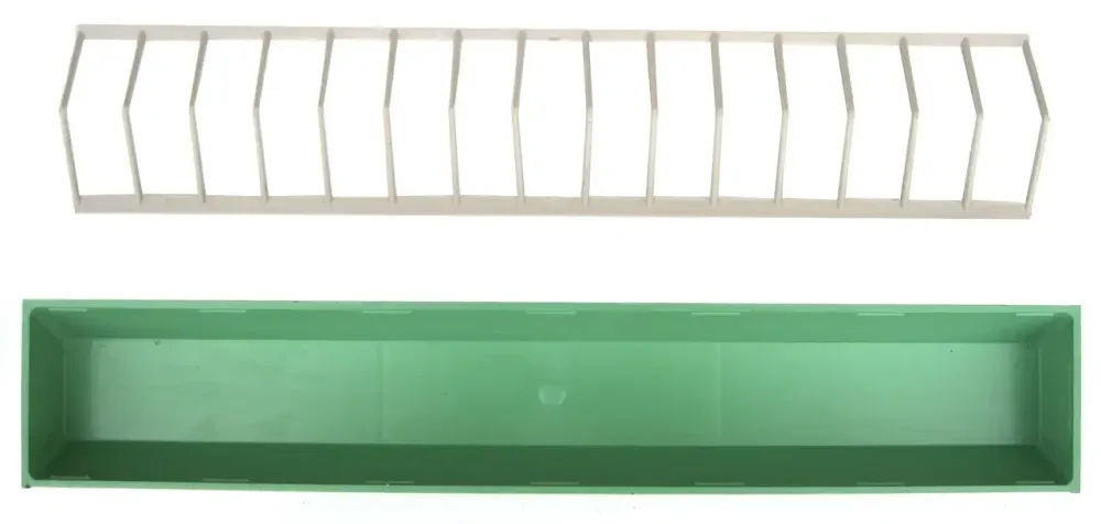 Годівниця лоткова пластикова 15 секцій "ПП КВВ" Харків - фото 2