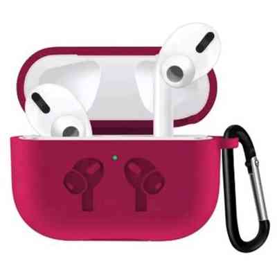 Чехол BeCover Silicon Protection для Apple AirPods Pro Rose Red (704504) Винница