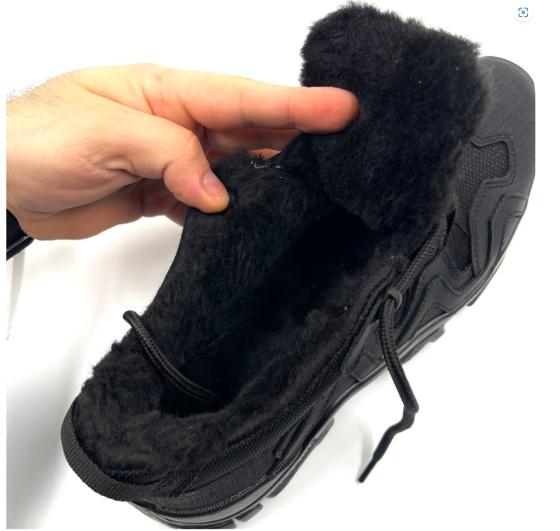 Тактические мужские зимние кроссовки черные зимние теплые мужские кроссовки из кордуры Львов