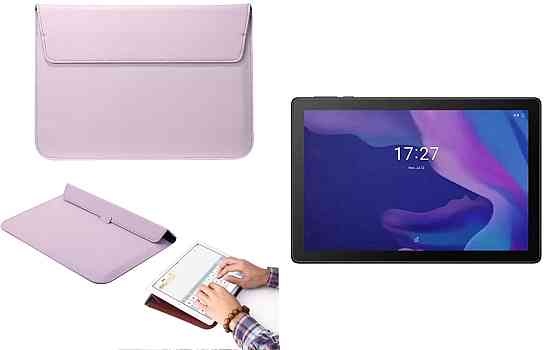 Чехол-конверт VitoCase для Alcatel TKEE MAX (8095), с функцией подставки для планшета Фиолетовый Киев