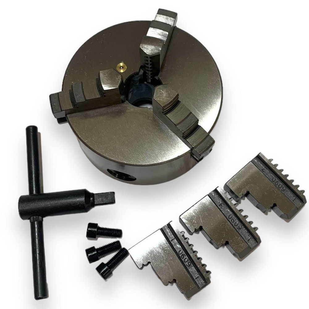 Патрон токарний   160 мм 3х кул   7100-0003 п/ш Харків - фото 1