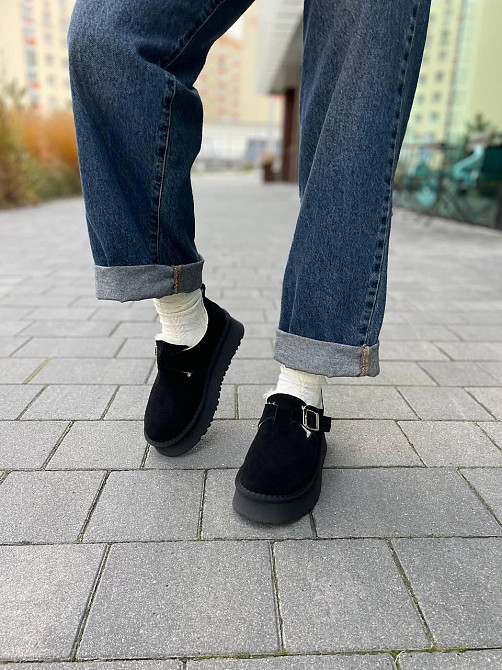 ALLSY Угги жіночі ALLSY 232536-28V чорні (зима, замша натуральна) (5662) 39 Коломыя - изображение 2