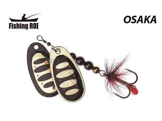 Блешня Osaka 5г GB 615-004-2-GB ТМ FISHING ROI Київ