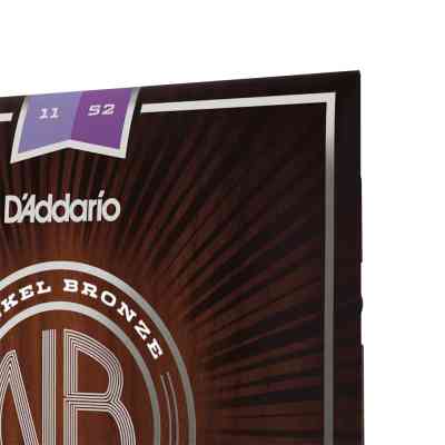 Струны для гитары D'Addario Nickel Bronze Custom Light (11-52) (NB1152) Винница