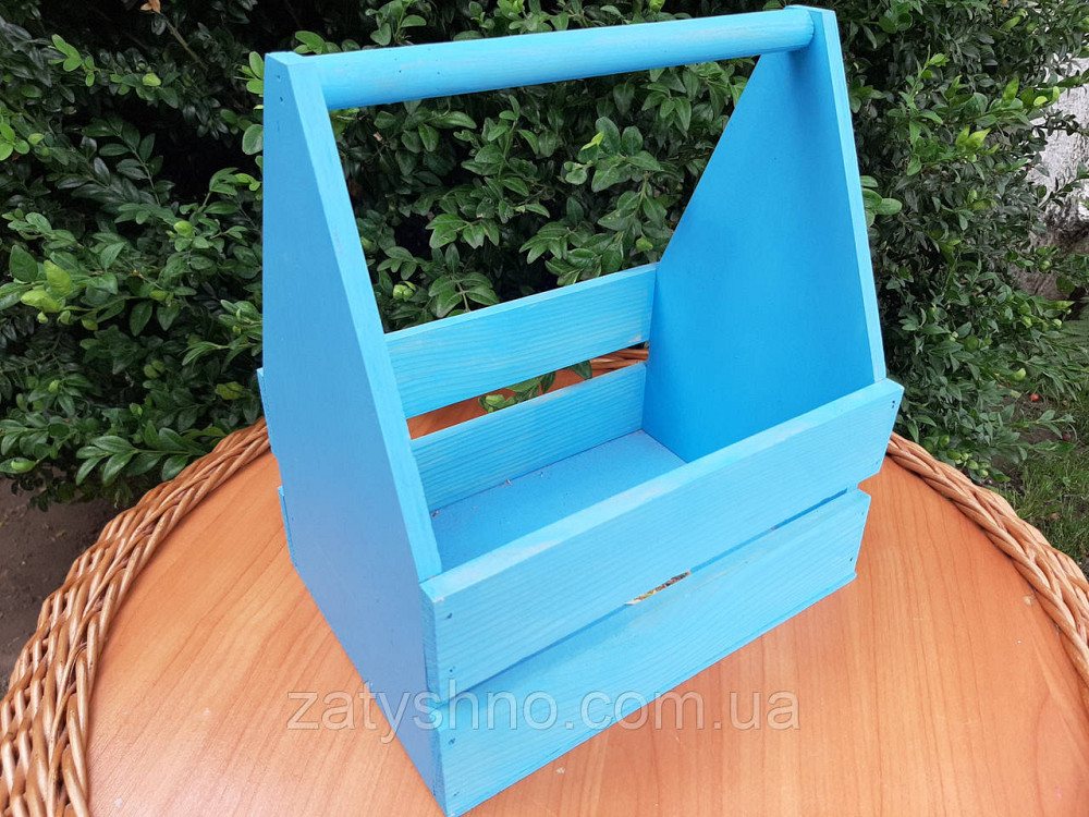 Ящик из дерева для цветов Киев - изображение 4