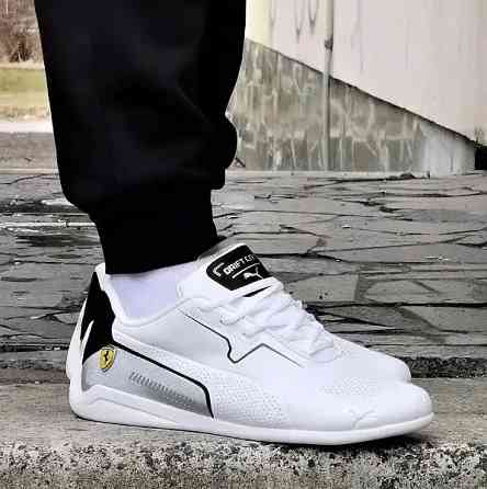 Кросівки Puma Білі Чоловічі Пума Авто Мото Шкіряні (розміри: 41,42,43,44) Дніпро