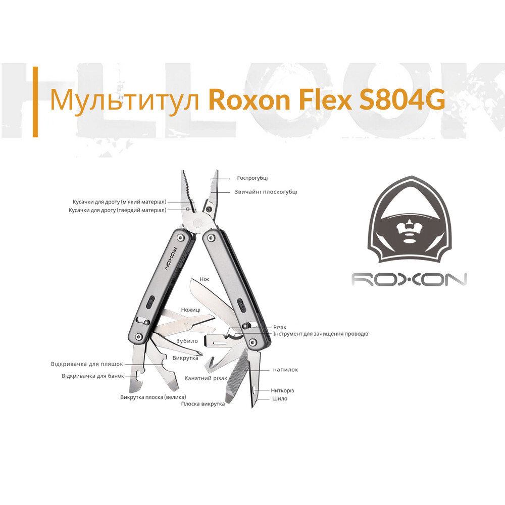Мультитул Roxon Flex S804 Київ - фото 17