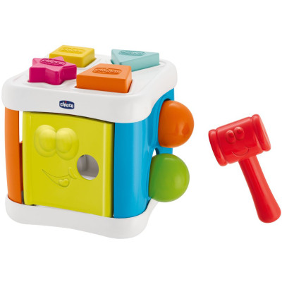 Розвиваюча іграшка Chicco сортер 2 в 1 Куб (09686.10) Вінниця - фото 1