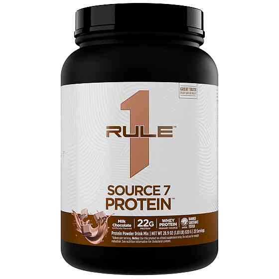 Протеїн Rule Source 7 Protein 820gram (Шоколадне молоко) Луцьк