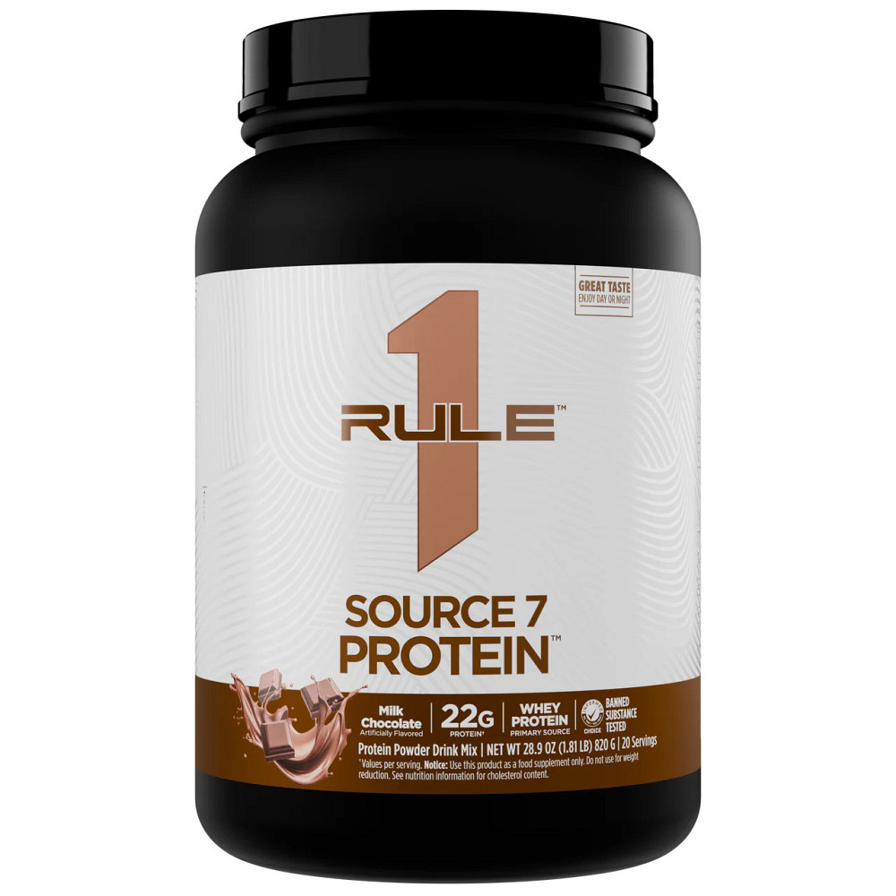Протеин Rule Source 7 Protein 820gram (Шоколадное молоко) Луцк - изображение 1
