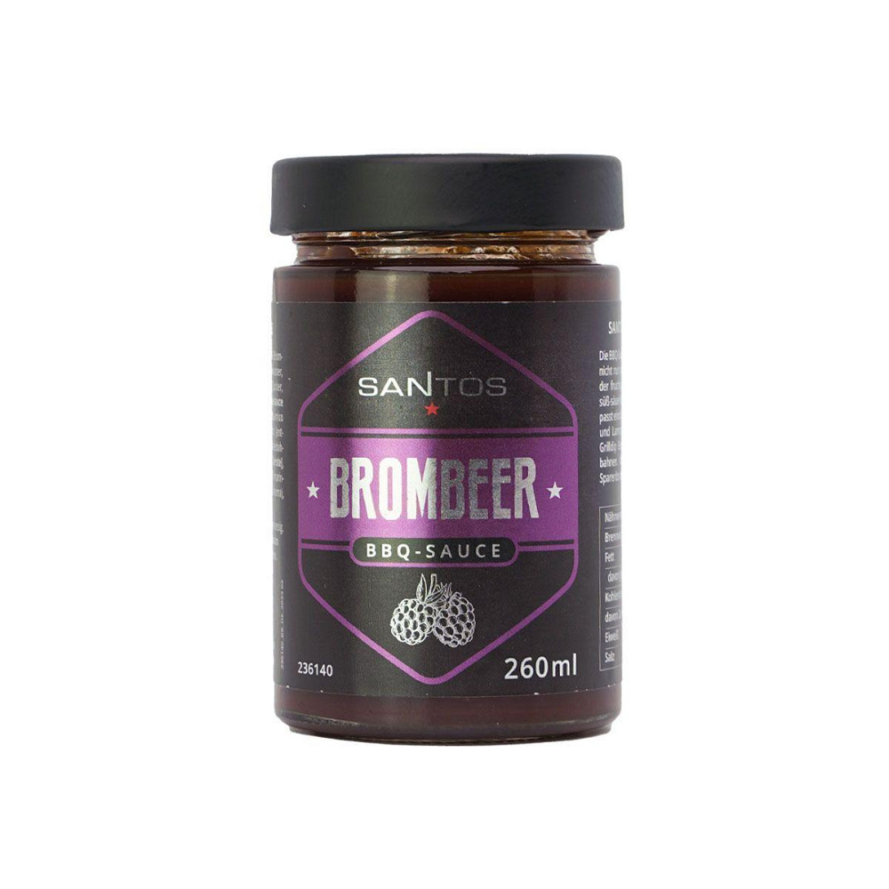Барбекю соус SANTOS Brombeer (Ожина), 260мл 236140 Код: 011749 Рівне - фото 1