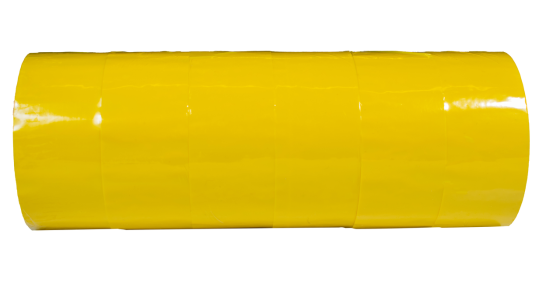 Скотч упаковочный 45мкм 45мм*100м желтый, клейкая лента Днепр