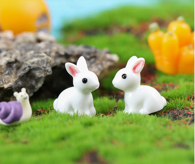 Декоративний Кролик для флораріуму, мосаріуму, міні-саду, кашпо, мікроландшафту, пісочного столу. Одеса - фото 4