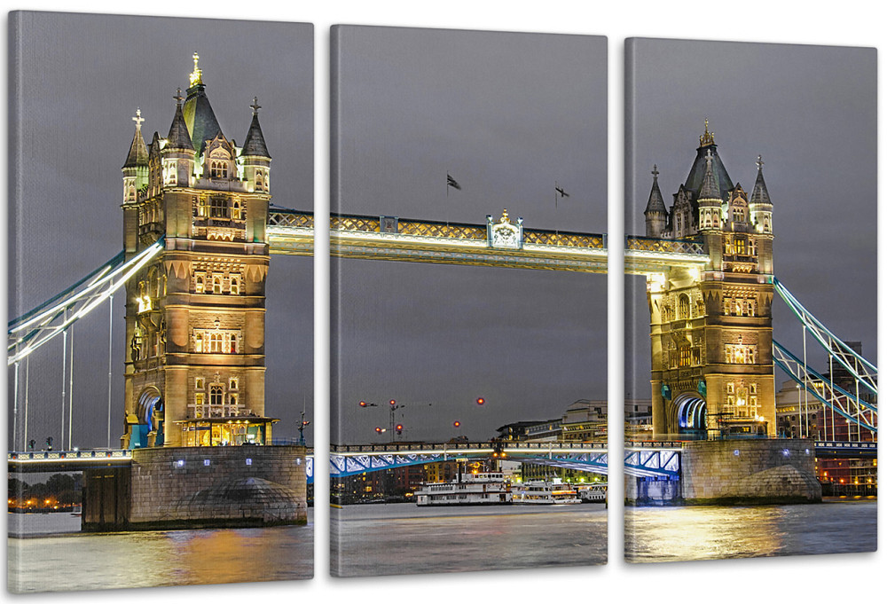 Модульна картина Лондон Міст Аrt-94_3А Київ - фото 1