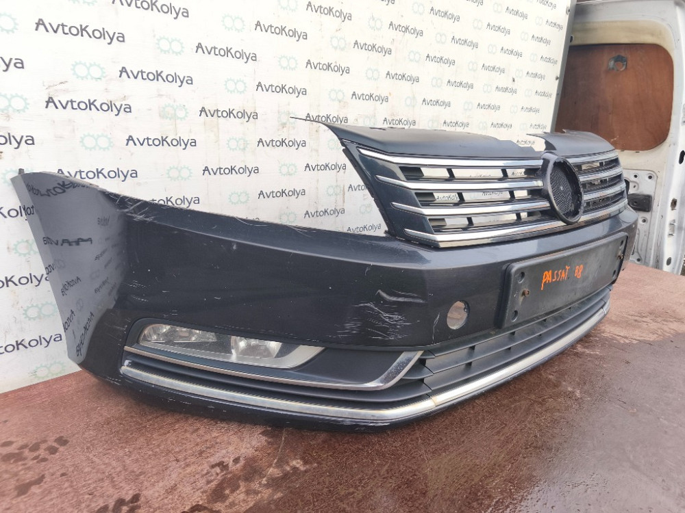 Бампер передній VW Passat B7 2010-2014 (3AA807221) Ковель - фото 3