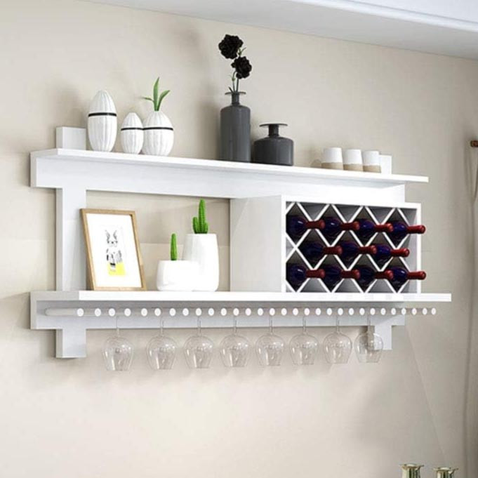 Настінна винна полиця "Хокуто 120" зефір Миколаїв - фото 1