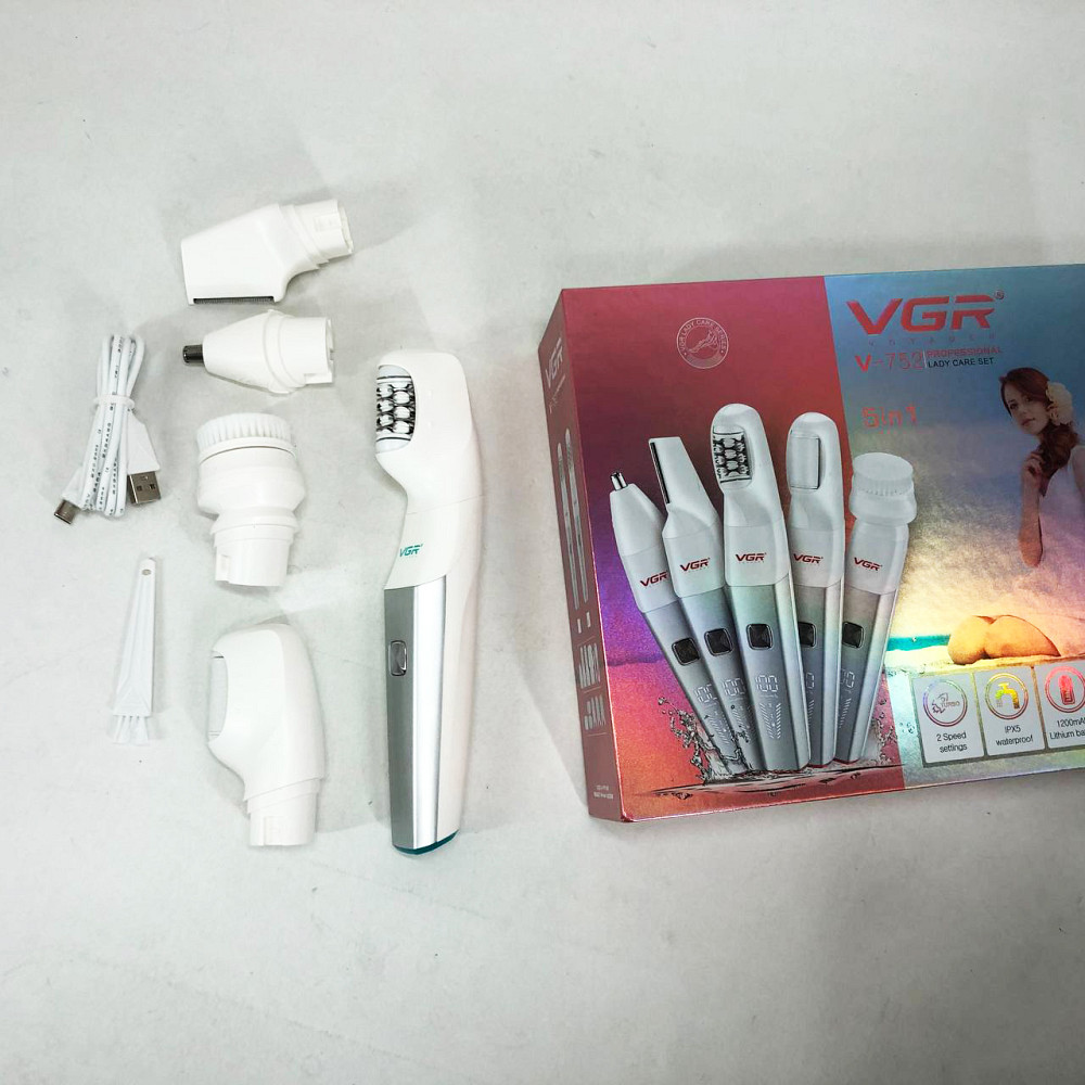 Електрична пемза для п'ят VGR, Пилка для педикюру для ніг Епілятор-депілятор видалення волосся TQ-85 Львів - фото 2