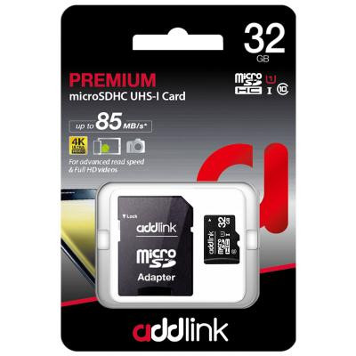 Карта памяти AddLink 32GB microSDHC class 10 UHS-I U1 (ad32GBMSH310A) Винница - изображение 2