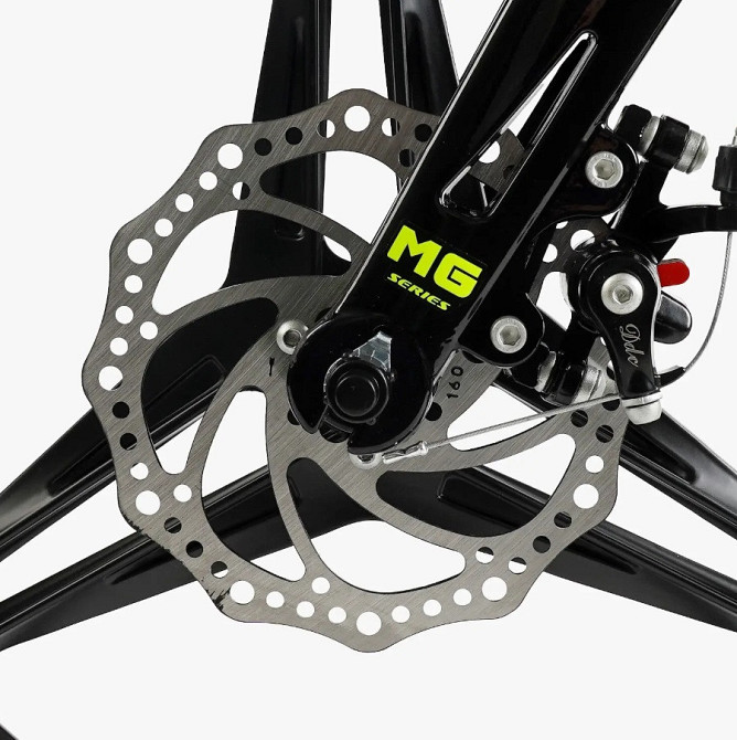 Велосипед Corso REVOLT двоколісний магнієва рама 18 дюймів з додатковими колесами Жовтий (MG-18340) Чернигов - изображение 7