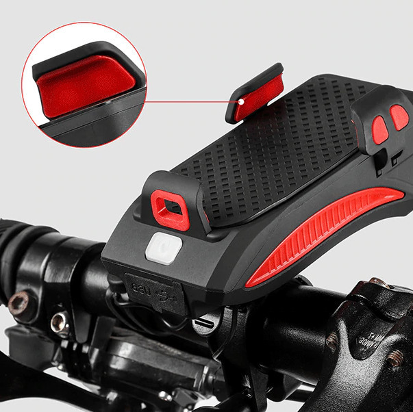 Фара для велосипеда з утримувачем телефону DEN-045 Feel Fit Бровари - фото 3