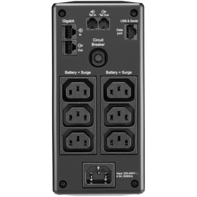 Источник бесперебойного питания APC Back-UPS Pro BR 900VA, LCD (BR900MI) Винница - изображение 4