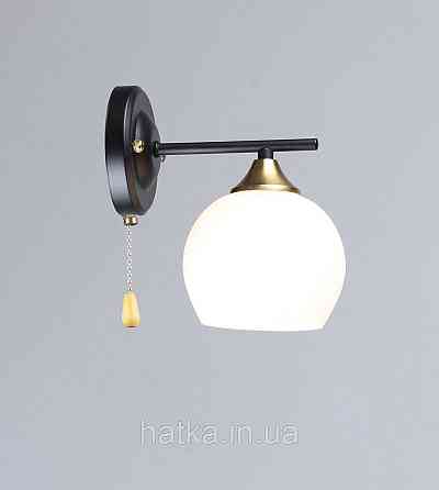 Настенное бра N6616/1W Черный+Медь Киев