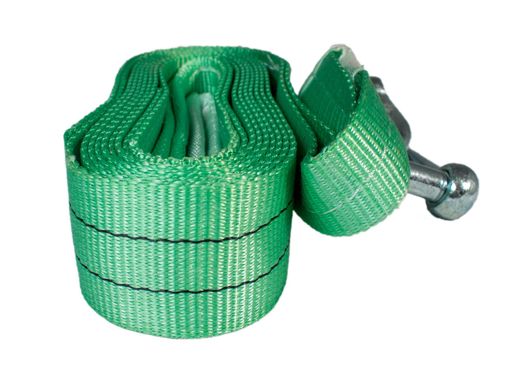 Буксирувальний трос 3т 4,5 метра автомобільний петля-скоба Дніпро - фото 8