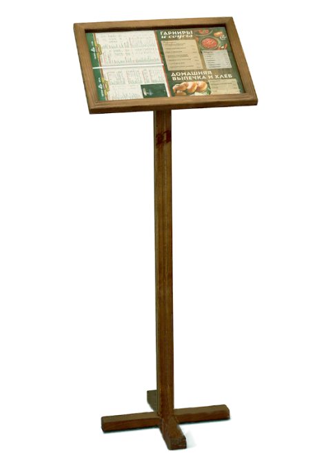 Менюхолдер. Стійка для меню "Врослав" мускат Миколаїв - фото 1