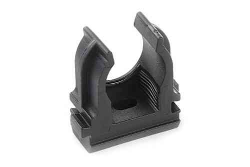 Кліпса для гофри під монтажний пістолет 20 мм чорна (пач. 50шт.) APRO Рівне