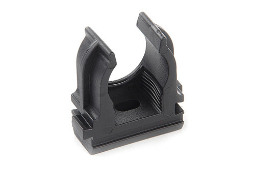 Клипса для гофры под монтажный пистолет 20мм черная (пач. 50шт.) APRO Ровно - изображение 1