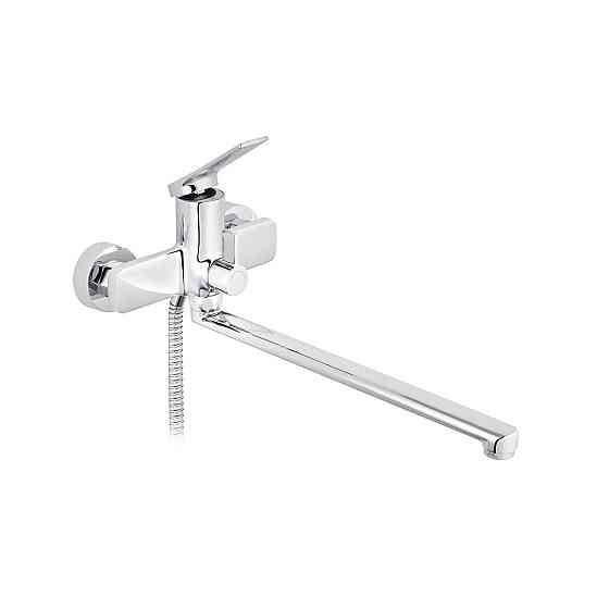 Змішувач для ванни Kroner KRP Makon-C070 з душовим гарнітуром Київ