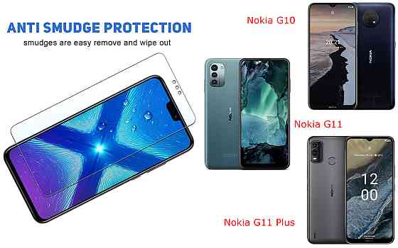 Защитное стекло NeoGlass для Nokia G10, Nokia G11, Nokia G11 Plus – ультрапрозрачное и устойчивое Киев