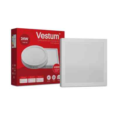 Світильник Vestum LED квадратный 24W 6000K 220V (1-VS-5404) Вінниця