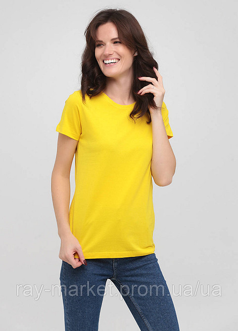 Футболка базовая Stedman Classic-T Unisex женская приталенная желтая (ST2600-SUN ) M Киев - изображение 1